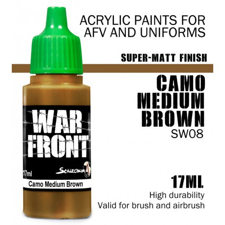 [SW-08] SW-08 Paints CAMO MEDIUM BROWN