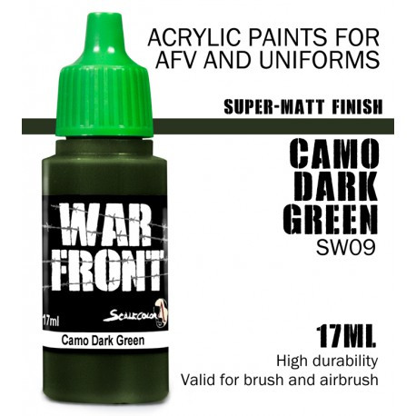 [SW-09] SW-09 Paints CAMO DARK GREEN
