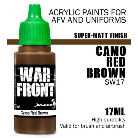 [SW-17] SW-17 Paints CAMO RED BROWN