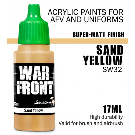 [SW-32] SW-32 Paints SAND YELLOW
