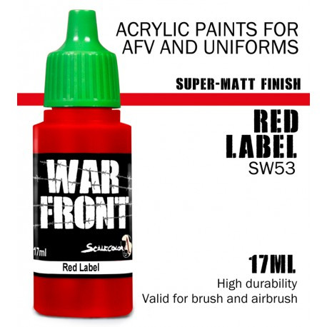 [SW-53] SW-53 Paints RED LABEL
