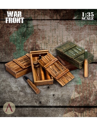 [SW35-005] SW35-005 Figures GERMAN SUPPLIES - AMMO BOXES AND AMMUNITIONS