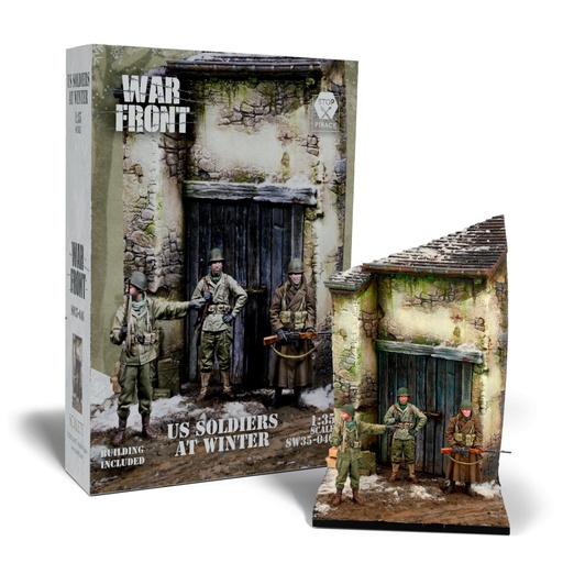 [SW35-046] SW35-046 Figures US SOLDIERS AT WINTER