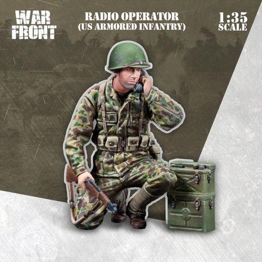 [SW35-047] SW35-047 Figures RADIO OPERATOR US ARMORED INFANTRY