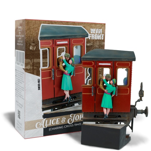 [SW35-057] SW35-057 Figures ALICE & JOHNNY (CHARING CROSS, 1940)