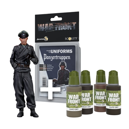 [SWPACK-004] SWPACK-004 Figures PACK TANKER TOTENKOPF + PANZER TRUPPEN SET