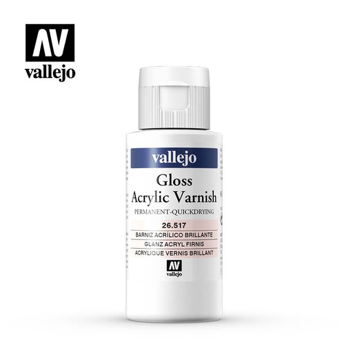 [26517] 26517 Auxiliary - Permanent Gloss Varnish 60 ml