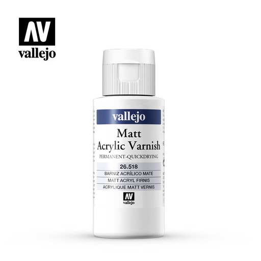 [26518] 26518 Auxiliary - Permanent Mat Varnish 60 ml