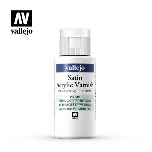 [26519] 26519 Auxiliary - Permanent Satin Varnish 60 ml