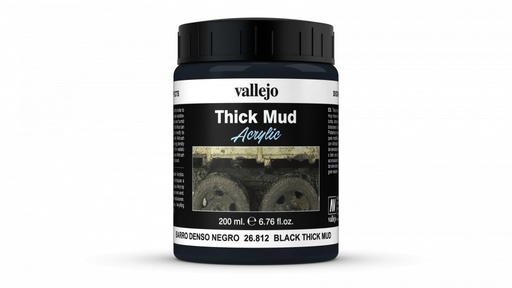 [26812] 26812 Diorama Effects - Black Thick Mud