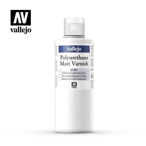[27651] 27651 Polyurethane Varnish - Matt Varnish 200 ml.