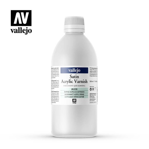 [28519] 28519 Varnish - Satin Varnish 500 ml.