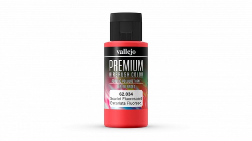 [62034] 62034 Premium Color - Fluorescent Scarlet  60 ml.