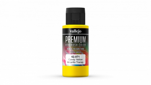 [62071] 62071 Premium Color - Candy Yellow 60 ml.