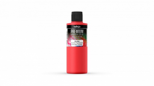 [63034] 63034 Premium Color - Fluorescent Scarlet  200 ml.