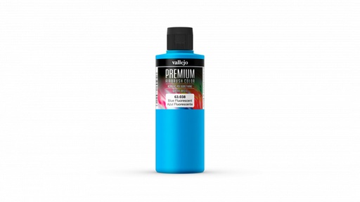 [63038] 63038 Premium Color - Fluorescent Blue  200 ml.