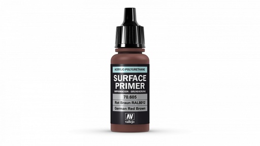 [70605] 70605 Surface Primer - Ger. Red Brown 17 ml.