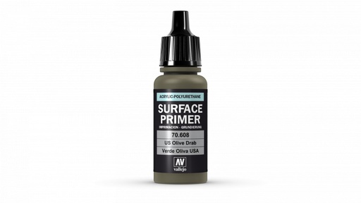 [70608] 70608 Surface Primer - U.S. Olive Drab 17 ml.