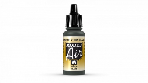 [71021] 71021 Model Air - Black Green RLM70
