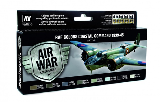 [71148] 71148 Model Air - Coastal Command 1939-45 Paint set