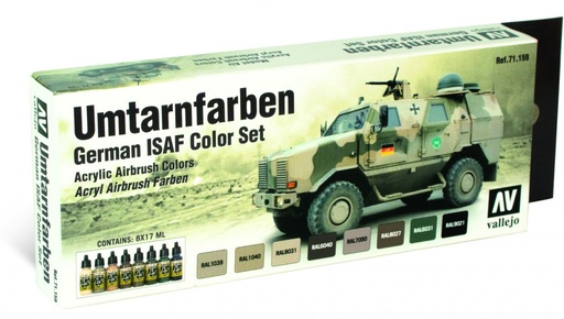 [71159] 71159 Model Air - Umtarnfarben Paint set