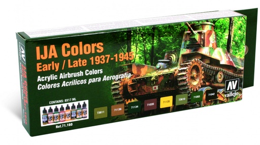 [71160] 71160 Model Air - IJA Colors Early/Late Paint set