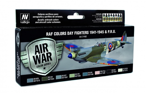 [71162] 71162 Model Air - WWII RAF Day European Paint set