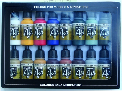 [71178] 71178 Model Air - Basic Color Pack Paint set