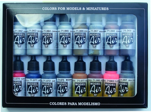 [71181] 71181 Model Air - Metallic Effects Paint set