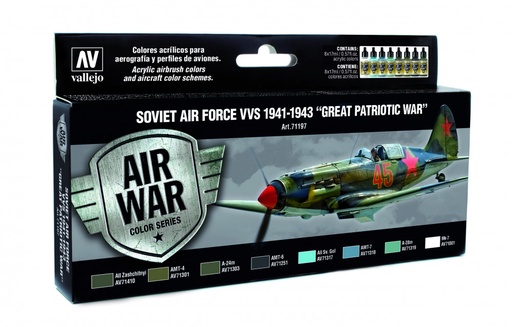 [71197] 71197 Model Air - 1941 To 1943 - Great Patriotic War Paint set