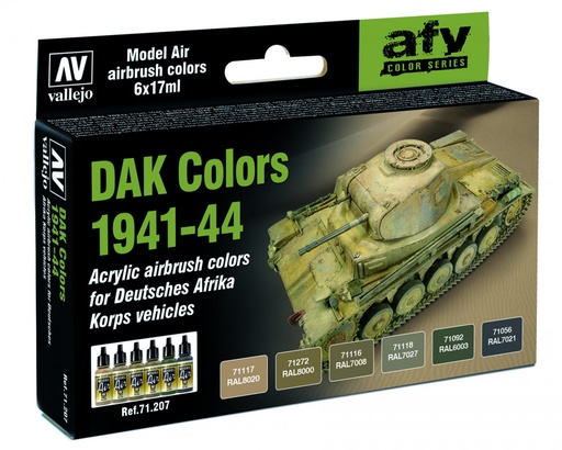 [71207] 71207 Model Air - DAK Colors 1941-44 Paint set