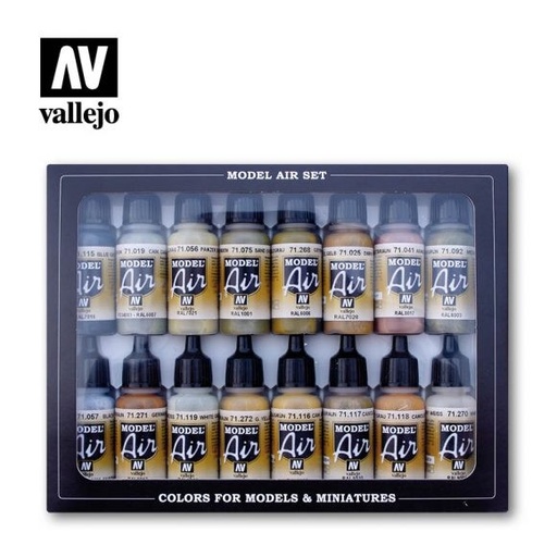 [71208] 71208 Model Air - German WWII Europe & Africa Paint set