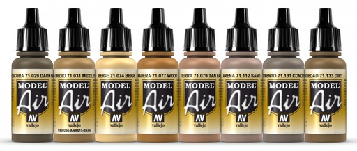 [71214] 71214 Model Air - Ruins & Rubble Paint set