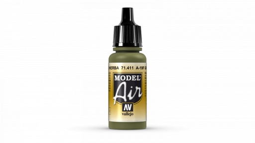[71411] 71411 Model Air - A-19F Grass Green 17ml.