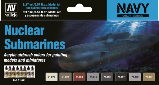 [71611] 71611 Model Air - Nuclear Submarines Paint set