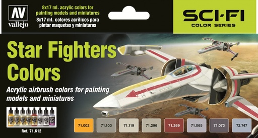[71612] 71612 Model Air - Star Fighters Colors Paint set