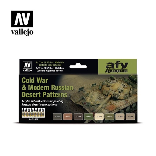 [71620] 71620 Model Air - Cold War & Modern Russian Desert Patterns Paint set