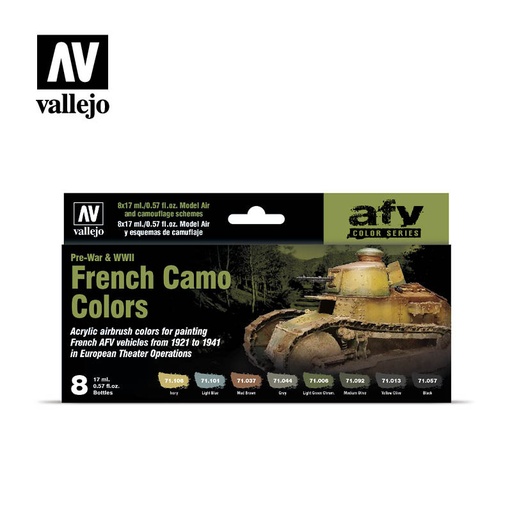 [71644] 71644 Model Air - French Camo Colors Pre-War & WWII (8)