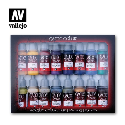 [72298R] 72298 Game Color - Advanced Paint set Old