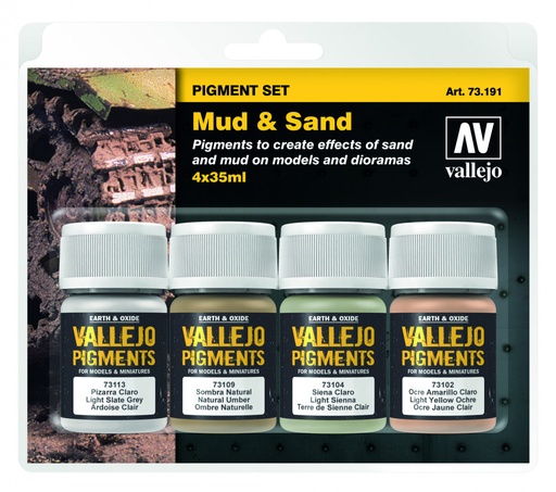 [73191] 73191 Pigment Set - Mud & Sand