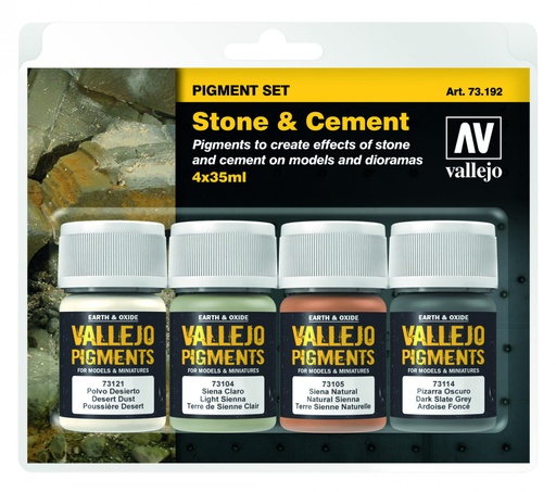 [73192] 73192 Pigment Set - Stone & Cement