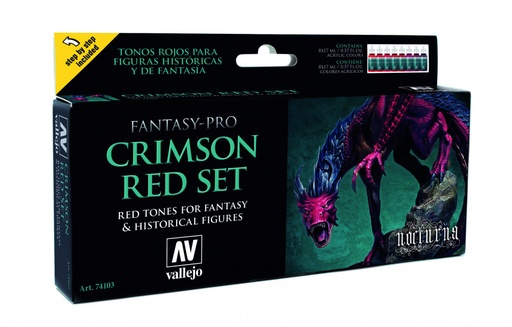 [74103] 74103 Pro Nocturna - Crimson Red Set