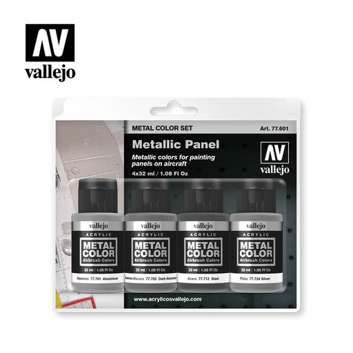 [77601] 77601 Metal Color - Metallic Panel Paint set