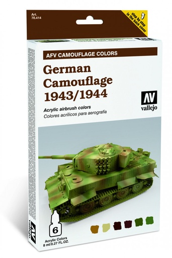 [78414] 78414 Model Air - AFV German Camouflage 1943/1944 Paint set