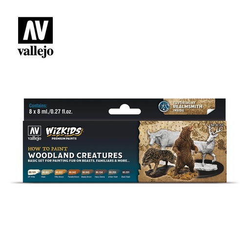 [80255] 80255 Wizkids - Premium set by Vallejo: Defenders of the Wild