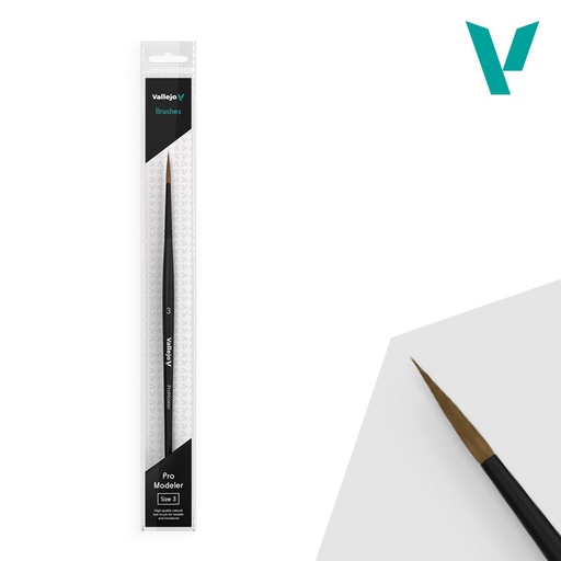 [B01003] B01003 Brush - Natural Hair Round Brush No. 3