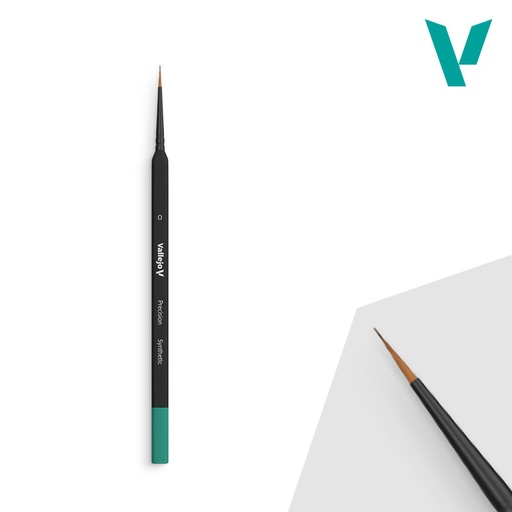 [B03000] B03000 Brush - Round Synthetic Brush, Triangular Handle No. 0