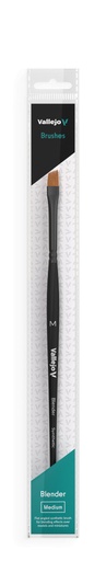 [B05002] B05002 Brush - Flat Angled Synthetic Brush Medium