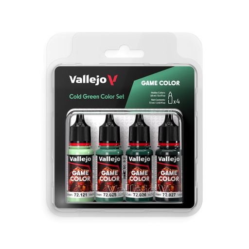 [72383] Game Color - Cold green Color Set