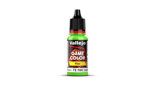 [72104] Game Color - Fluorescent Green 18 ml
